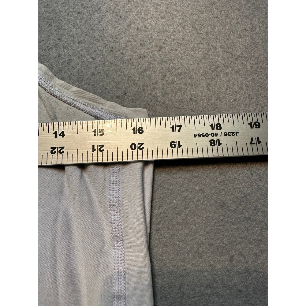 Lululemon Lavender Grey Open Back Split Racerback Activewear Tank Top Size 6-114 - Picture 2 of 7